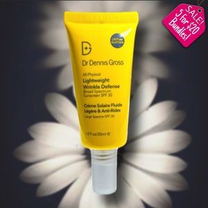 🛍️5/$20 Dr.DennisGrossAll-Physical Lightweight Wrinkle Defense SPF 30 NWOB